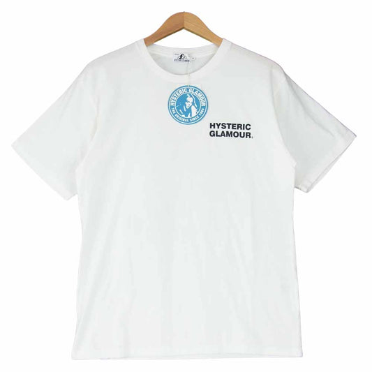HYSTERIC GLAMOUR ヒステリックグラマー 02212CT18 FOREVER SUMMER プリント Tシャツ ホワイト系 M【新古品】【未使用】【中古】