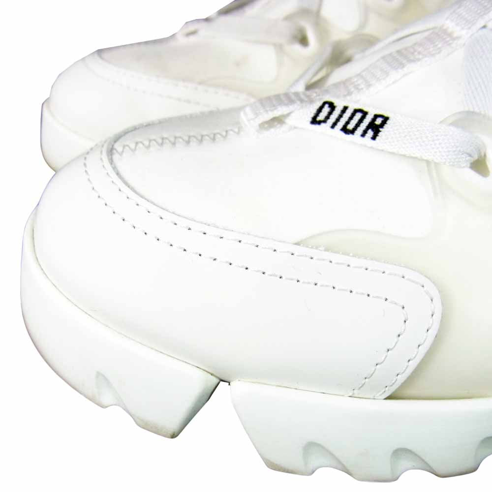 Christian Dior クリスチャンディオール D-CONNECT D-コネクト テクニカルファブリック スニーカー ホワイト系 36【中古】
