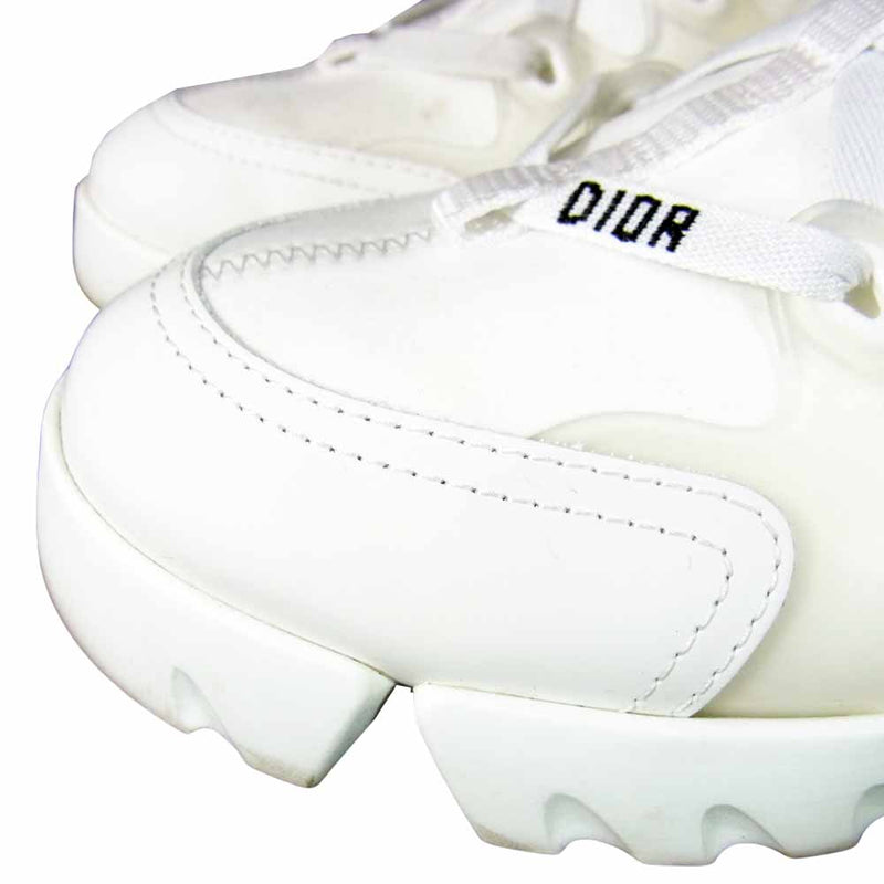 Christian Dior クリスチャンディオール D-CONNECT D-コネクト テクニカルファブリック スニーカー ホワイト系 36【中古】