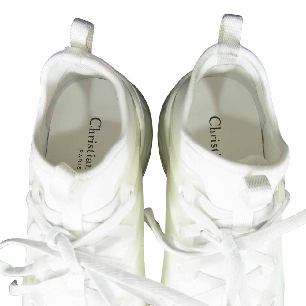 [USED/]Christian Dior クリスチャンディオール スニーカー ディオール ロゴ スニーカー 白 36（23ｃｍ）D-CONNECTO SNEAER レッド 36  tdc-000063-4d