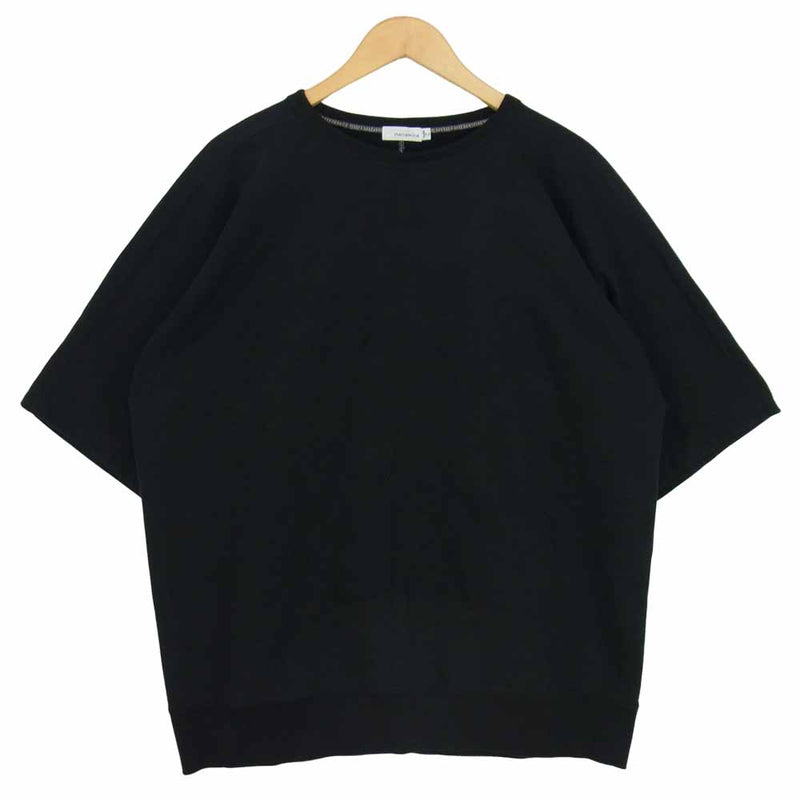 nanamica ナナミカ SUHS070 Crew Neck H/S Sweat 半袖 クルーネック スウェット ブラック系 L【中古】