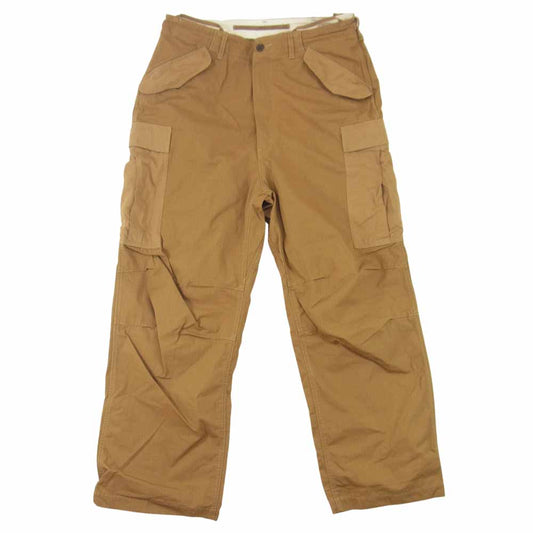 nanamica ナナミカ SUCS004 Cargo Pants リップストップ カーゴ パンツ ブラウン ブラウン系 34【中古】