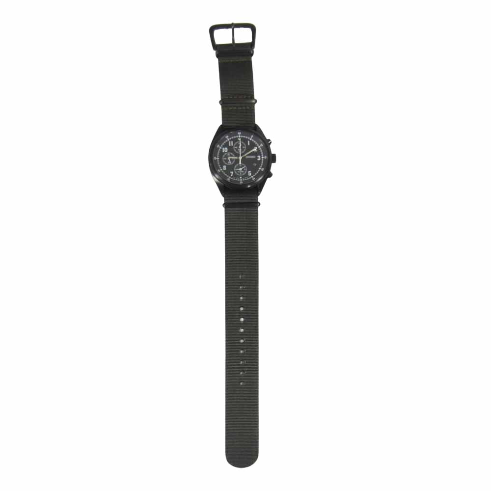 nonnative ノンネイティブ × SEIKO セイコー NN-A2751 500本限定 CHRONOGRAPH WATCH クロノグラフ ウォッチ ブラック系【中古】