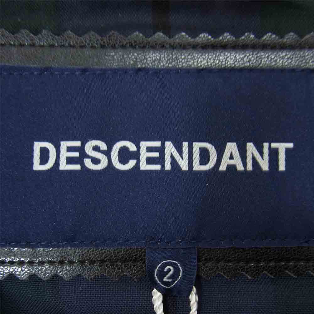 DESCENDANT ディセンダント 19SS 191TQDS-JKM01 GAME SOUTIEN COLLAR COAT ゲーム ステンカラー ショート コート ジャケット カーキ系 M【極上美品】【中古】