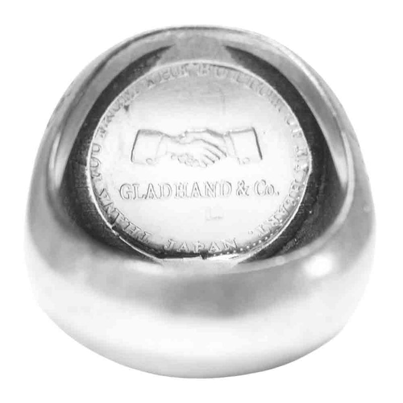 GLADHAND & Co. グラッドハンド メダル リング シルバー系 17号程度【中古】