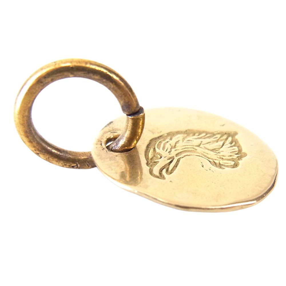 LARRY SMITH ラリースミス 18K EAGLE FACE MEDAL XS イーグル フェイス メダル ゴールド系【中古】