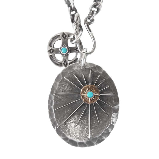 ARIZONA FREEDOM アリゾナフリーダム 太陽神 タタキ イーグルフック ホイール カスタム ネックレス シルバー系【中古】