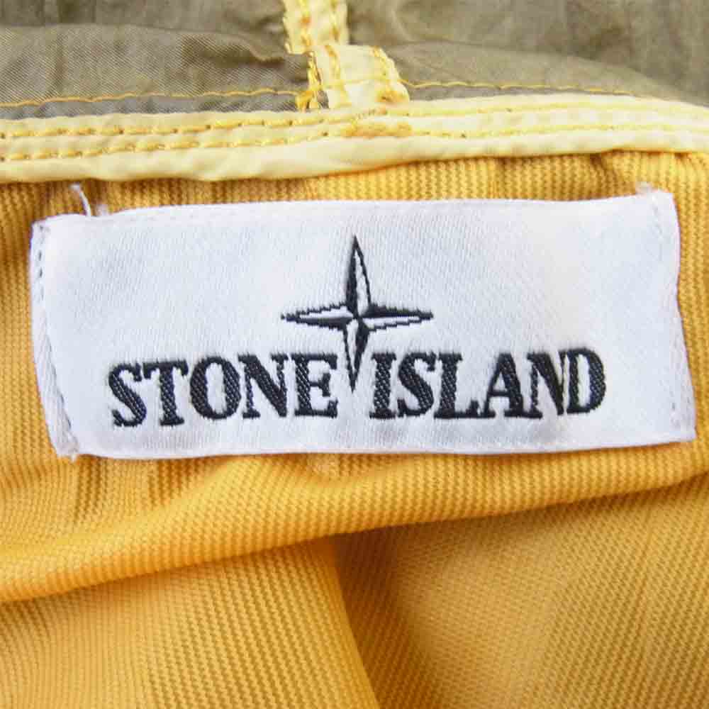 STONE ISLAND ストーンアイランド 681544447 NYLON METAL FULL ZIP HOODIE ナイロン メタル フルジップ フーディブルゾン カーキ系 M【中古】