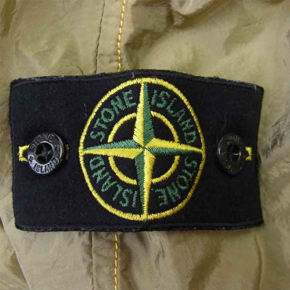 STONE ISLAND ストーンアイランド 681544447 NYLON METAL FULL ZIP HOODIE ナイロン メタル フルジップ フーディブルゾン カーキ系 M【中古】