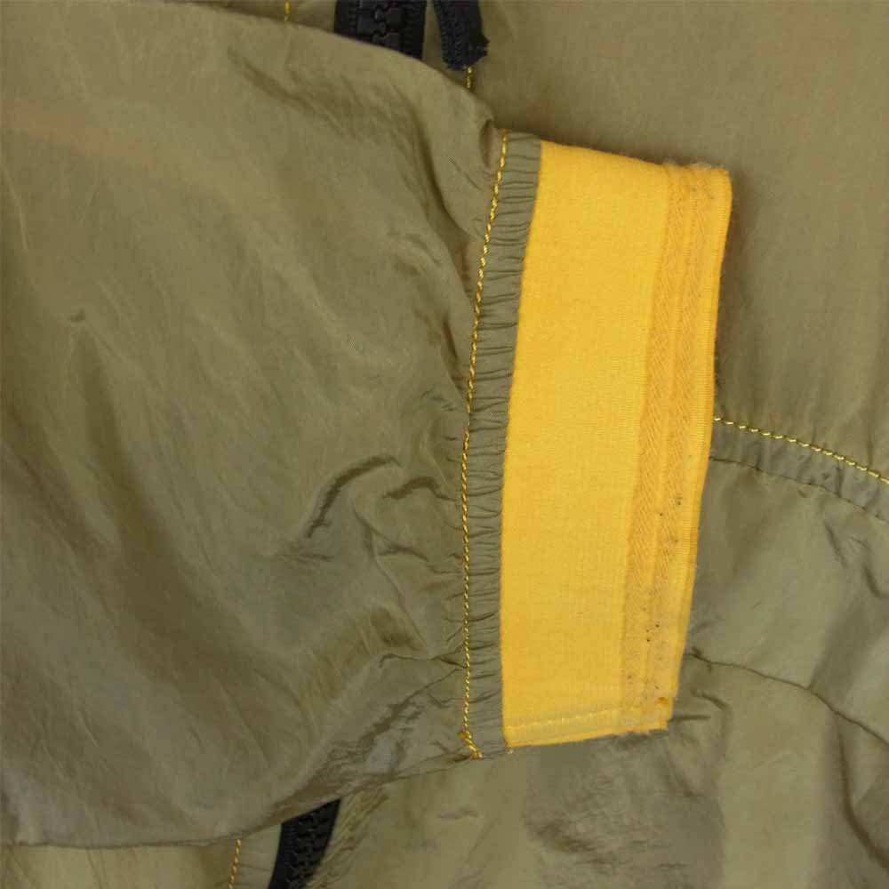 STONE ISLAND ストーンアイランド 681544447 NYLON METAL FULL ZIP HOODIE ナイロン メタル フルジップ フーディブルゾン カーキ系 M【中古】