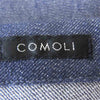 COMOLI コモリ 21SS T01-03013 リネン コットン ドロー ストリング パンツ インディゴブルー系 1【美品】【中古】