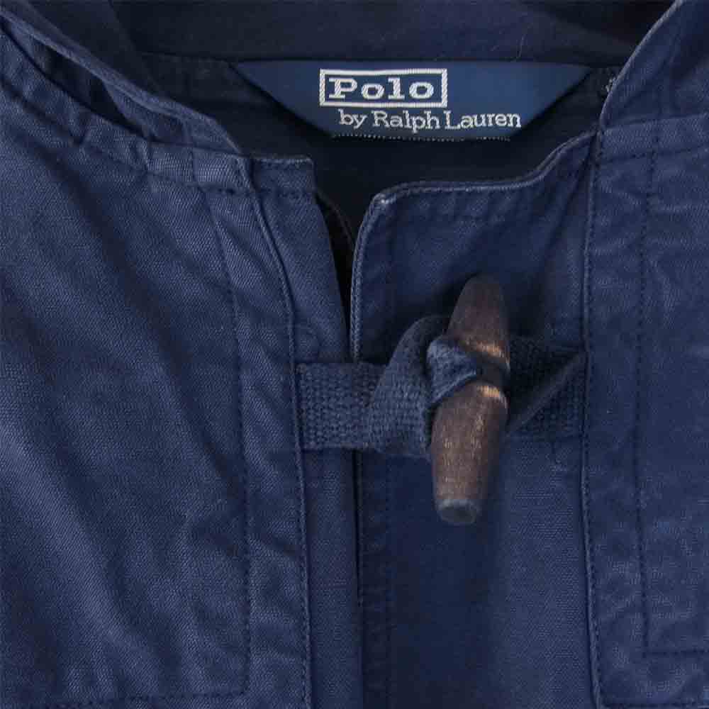 POLO RALPH LAUREN ポロ・ラルフローレン ダック ダッフル コート ネイビー系 L【中古】
