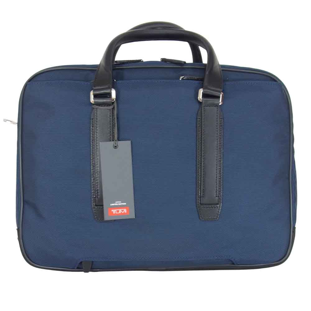 レザレクション 0682409NVYD2E Jarvis デラックス ラップトップ ブリーフ ネイビー/ブラック ネイビー系【新古品】【未使用】【中古】