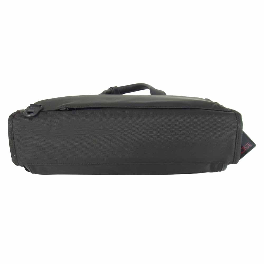 TUMI トゥミ 02603182D3 alpha スリム 3way ブリーフ ブラック ブラック系【新古品】【未使用】【中古】