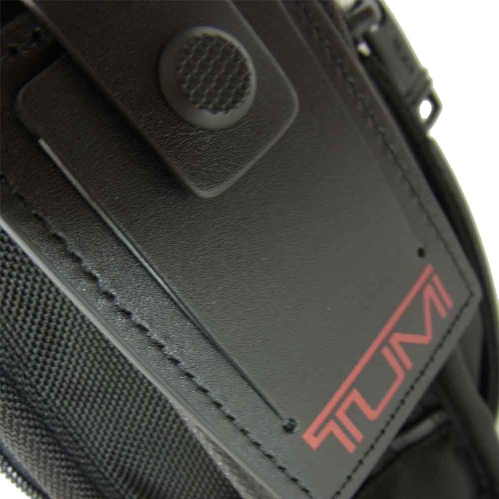 TUMI トゥミ 02603182D3 alpha スリム 3way ブリーフ ブラック ブラック系【新古品】【未使用】【中古】