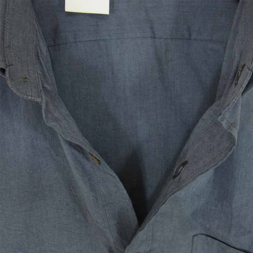 N.HOOLYWOOD エヌハリウッド 131-SH01 コットン ボタンダウン 長袖 シャツ ブルー系 40【中古】