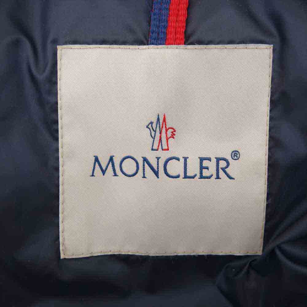 MONCLER モンクレール 国内正規品 HERMINE GIUBBOTTO エルミンヌ ダウン コート ネイビー系 00【中古】