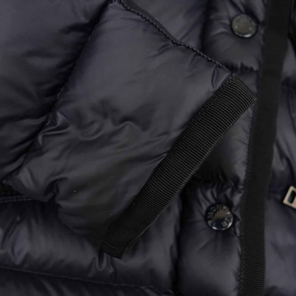 MONCLER モンクレール 国内正規品 HERMINE GIUBBOTTO エルミンヌ ダウン コート ネイビー系 00【中古】