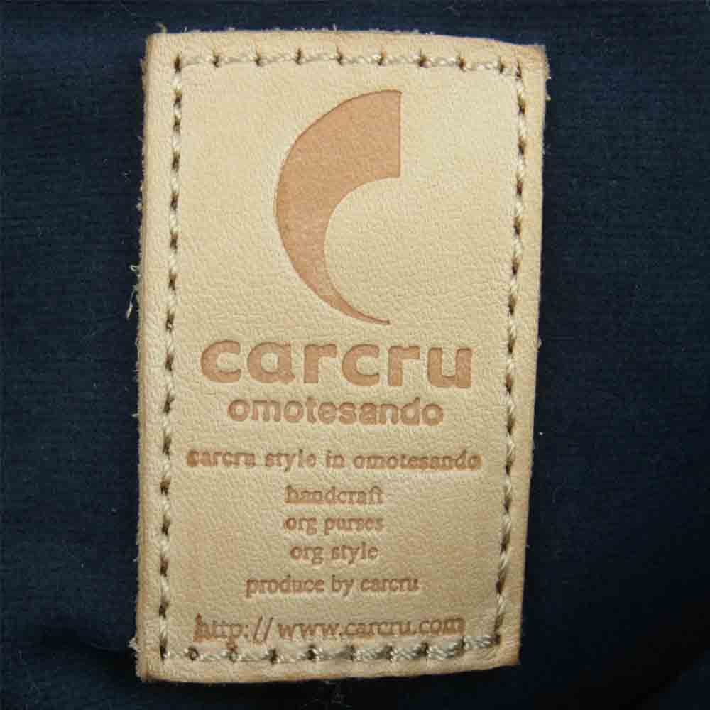 カルクル レザー ショルダー バッグ ブラック系【中古】