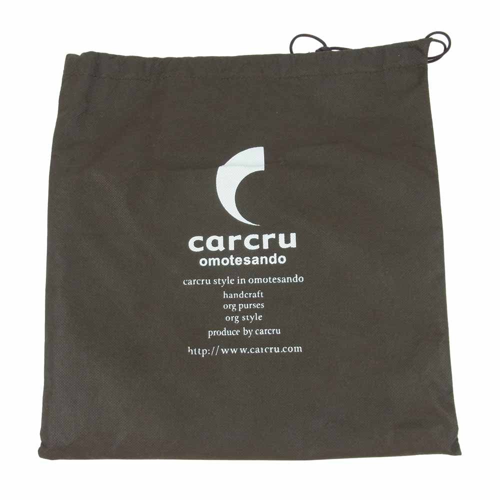 カルクル レザー ショルダー バッグ ブラック系【中古】