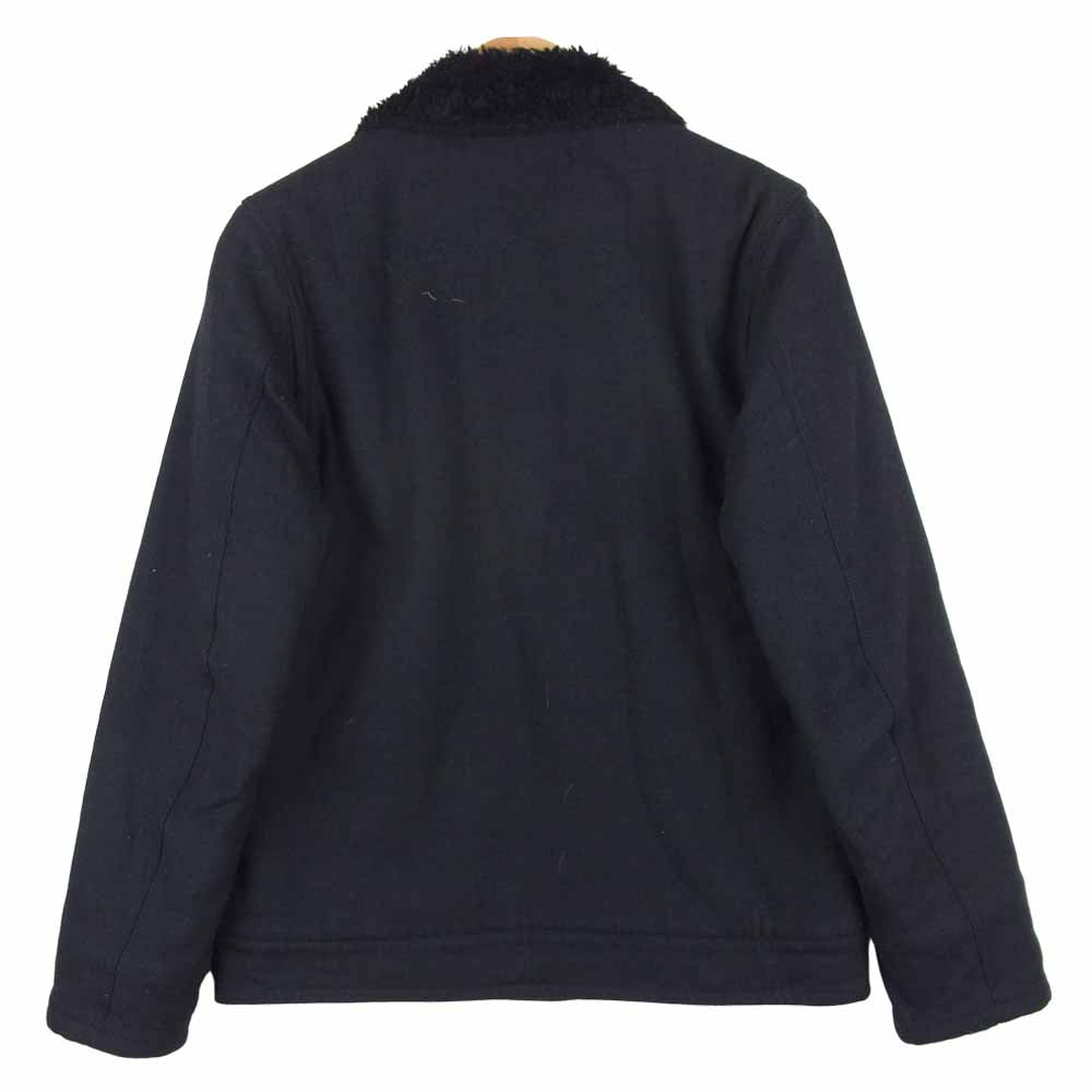 RUDE GALLERY ルードギャラリー N-1 デッキ ジャケット ウール コットン 日本製 ブラック系 3【中古】