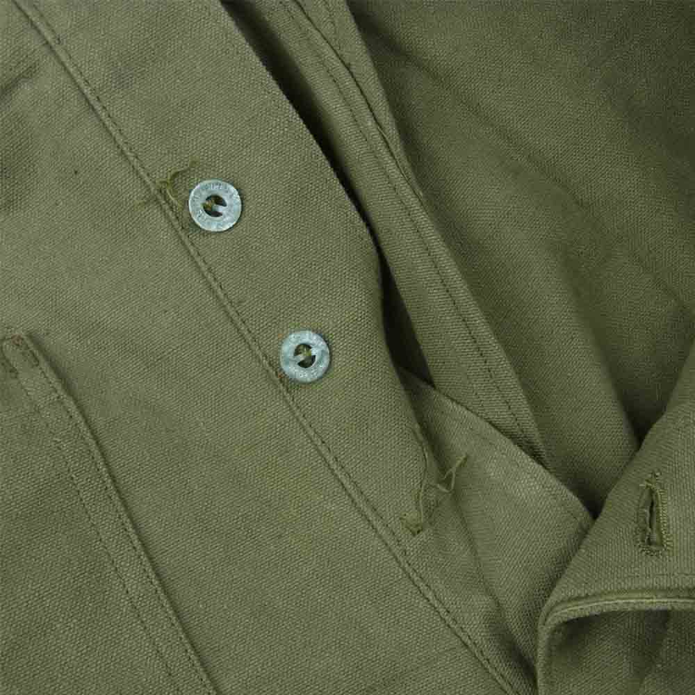 デッドストック French Military M-35 Motorcycle Overpants フランス軍 M-35 モーターサイクル オーバーパンツ ミリタリー カーキ系 XL【美品】【中古】