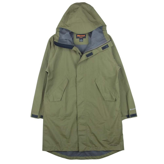 Mammut マムート BEAMS 別注 Shower Modscoat GORE-TEX シャワー モッズ コート ゴアテックス カーキ系 S【中古】