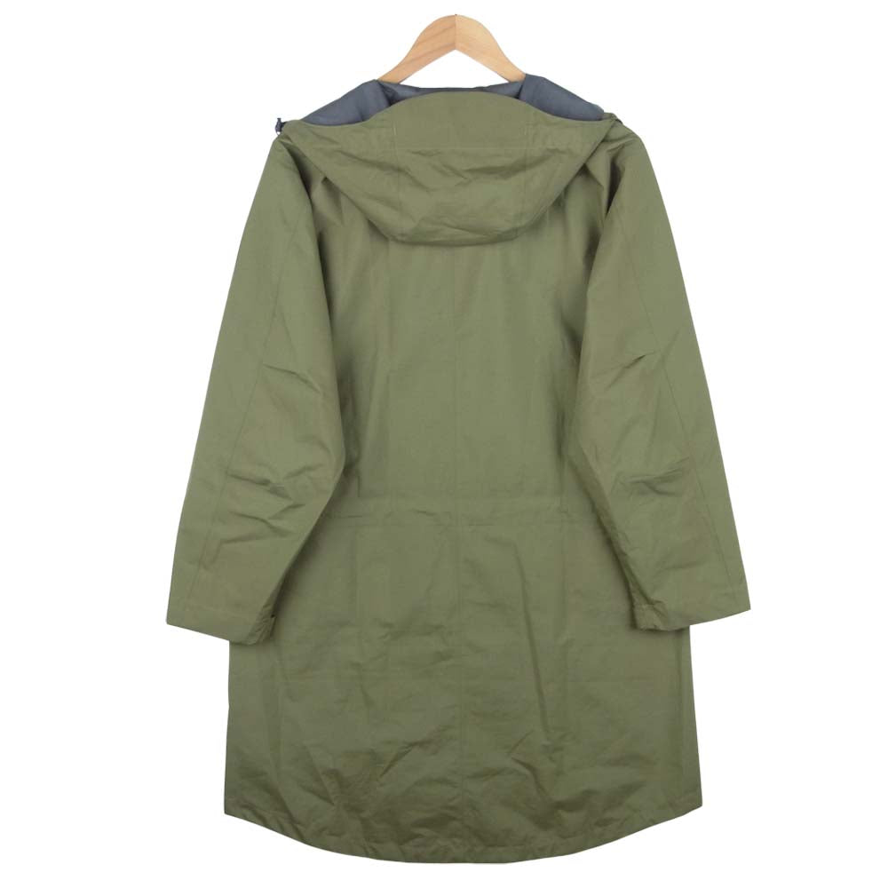 Mammut マムート BEAMS 別注 Shower Modscoat GORE-TEX シャワー モッズ コート ゴアテックス カーキ系 S【中古】