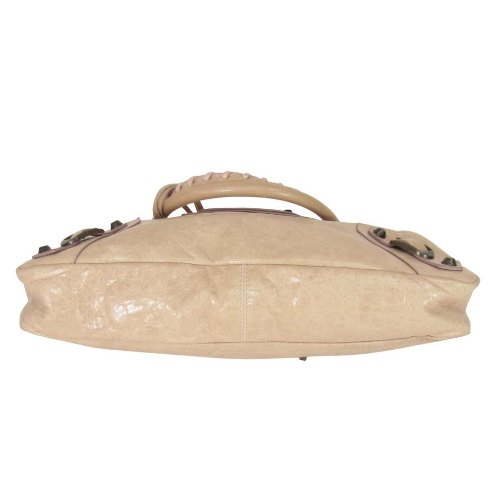 BALENCIAGA バレンシアガ 5930 103208 ザ ファースト ハンド バッグ ベージュ系【中古】