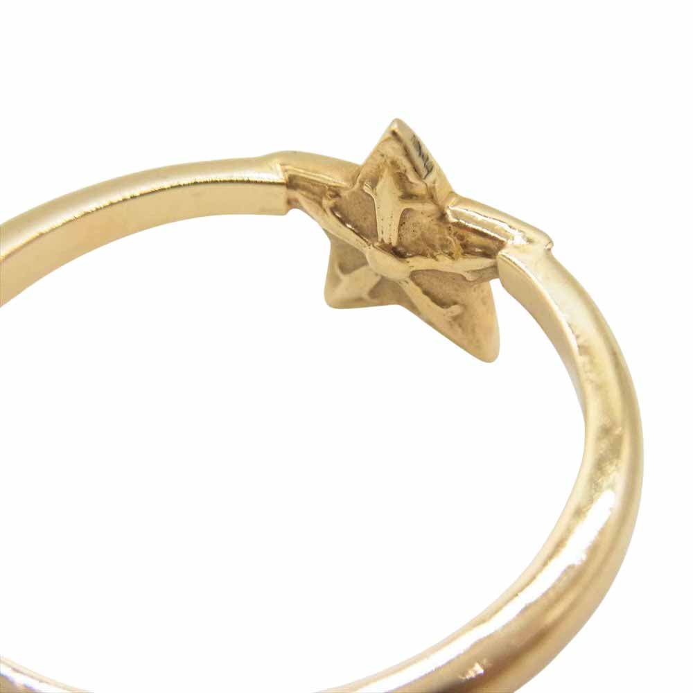 CHROME HEARTS クロムハーツ（原本無） 22K BBBLGM STAR バブルガム スター リング ゴールド系【中古】