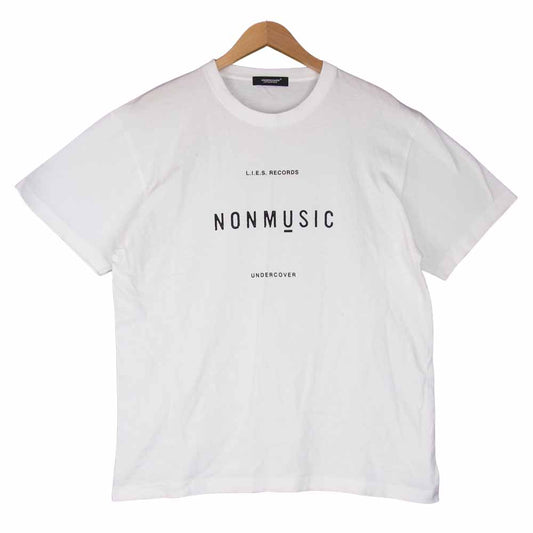 UNDERCOVER アンダーカバー UCZ9810 × L.I.E.S RECORDS NON MUSIC TEE WHITE ホワイト系 L【中古】