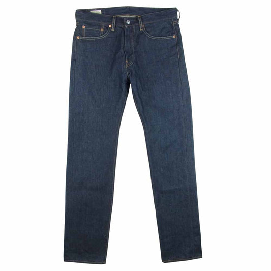 Levi's リーバイス 00505 1869 PREMIUM 505 BIG E プレミアム 耳付き 赤耳 復刻 レプリカ ビンテージ リジット デニム パンツ インディゴブルー系 W32 L34【美品】【中古】