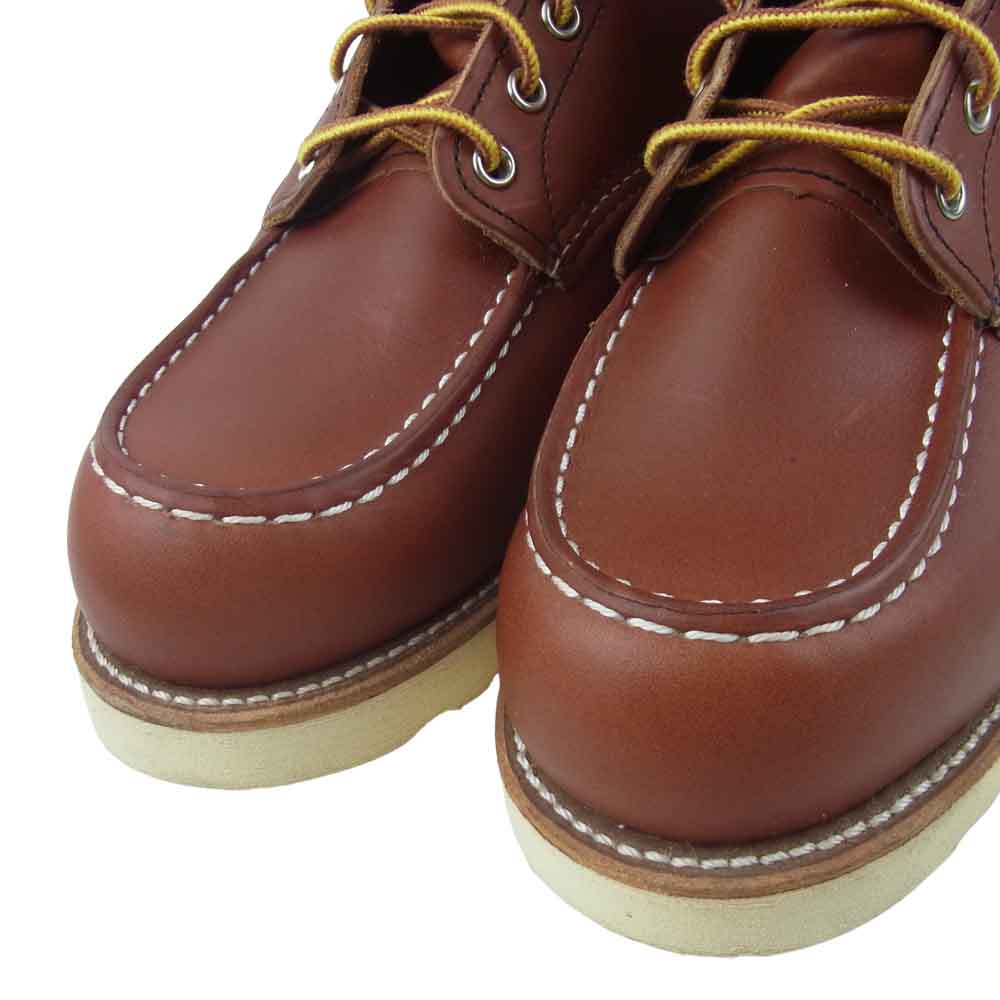 RED WING レッドウィング 8875 Irish Setter アイリッシュセッター クラシックワーク 6インチ モックトゥー オロラセットポーテージ ブーツ USA9.5E ブラウン系 27.5cm【美品】【中古】