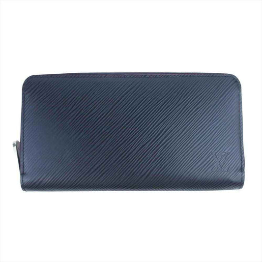LOUIS VUITTON ルイ・ヴィトン M64838 エピ ジッピー ラウンド ファスナー 長財布 ブラック系 ピンク系【美品】【中古】