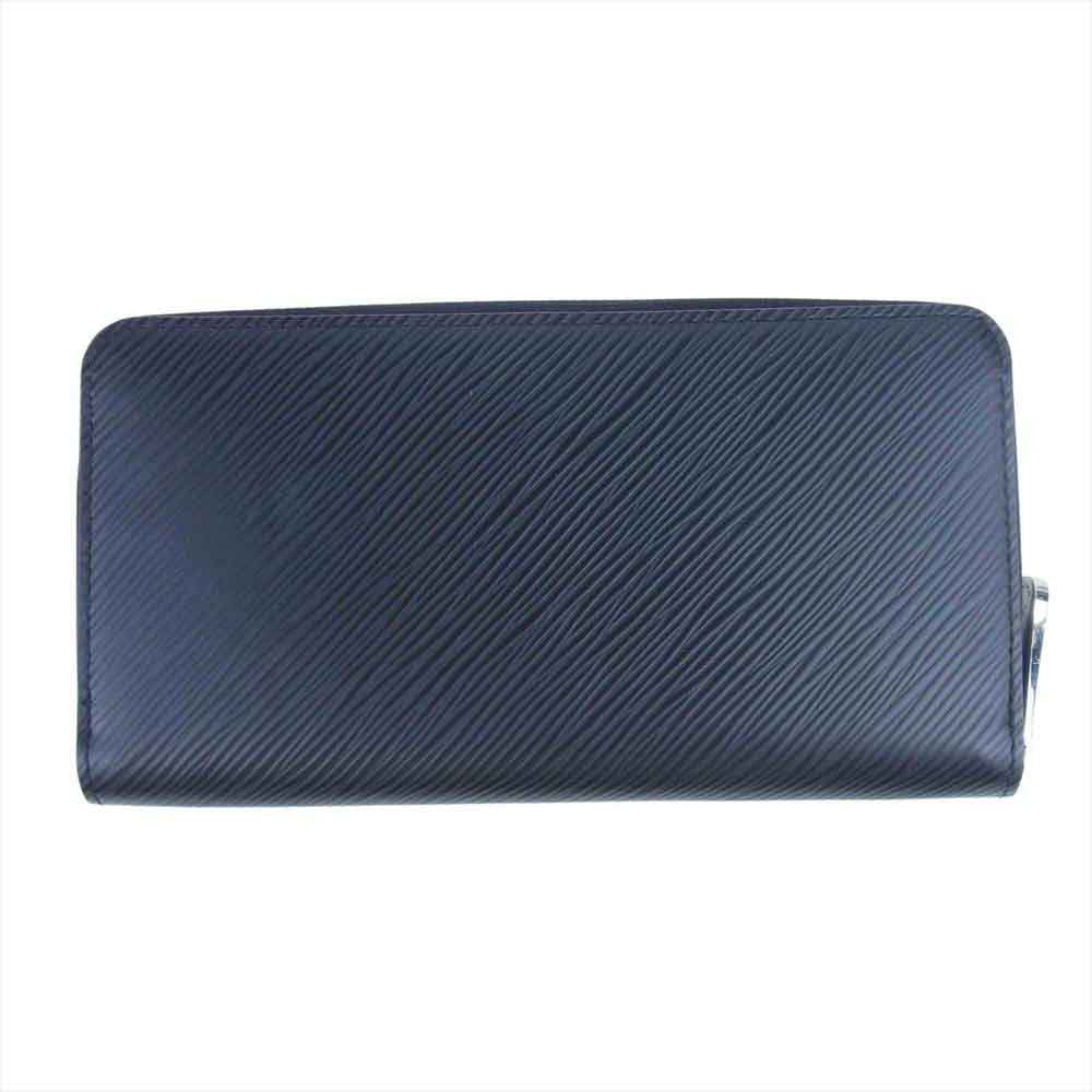 LOUIS VUITTON ルイ・ヴィトン M64838 エピ ジッピー ラウンド ファスナー 長財布 ブラック系 ピンク系【美品】【中古】