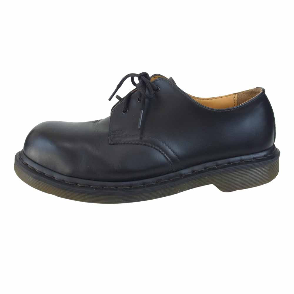 Dr.Martens ドクターマーチン 1925 NON SAFETY FOOTWEAR 3ホール スチールトゥ シューズ ブラック系 UK8【中古】