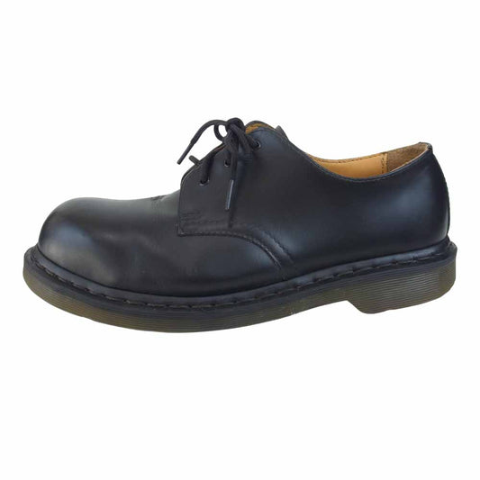Dr.Martens ドクターマーチン 1925 NON SAFETY FOOTWEAR 3ホール スチールトゥ シューズ ブラック系 UK8【中古】