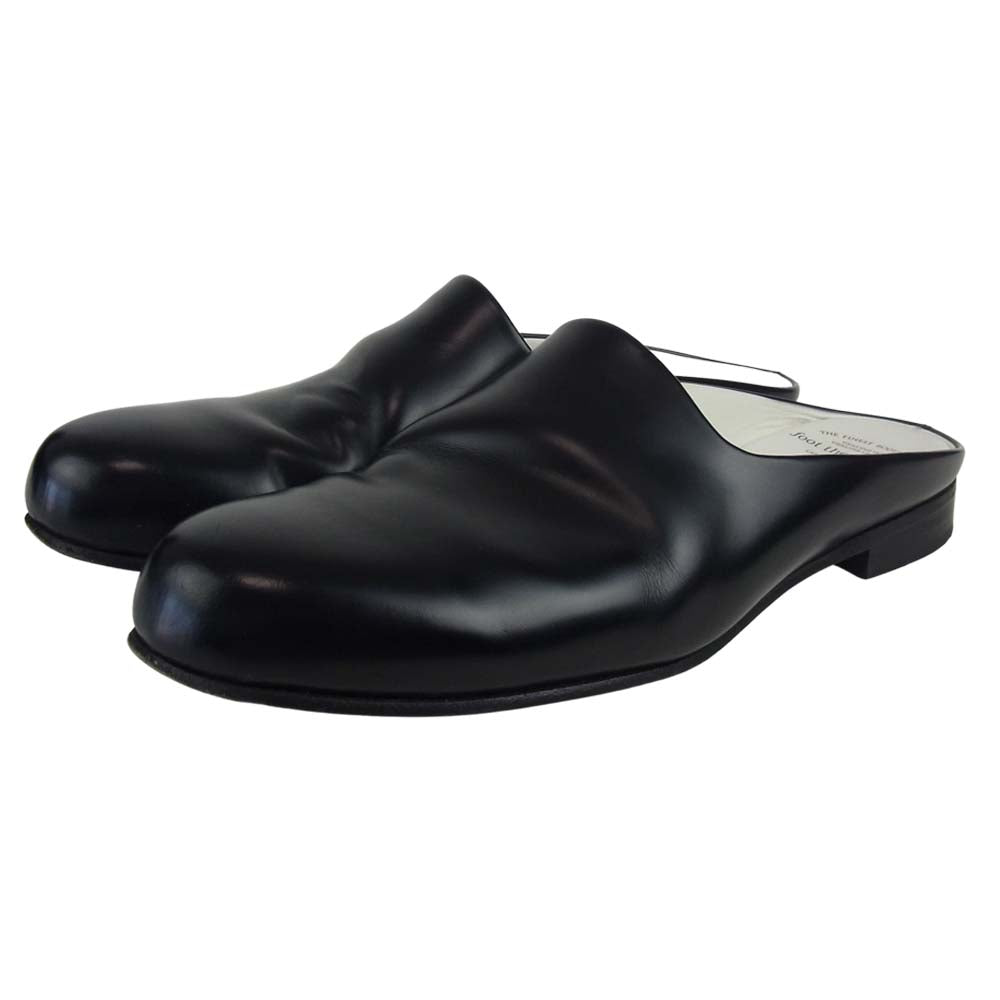 foot the coacher フットザコーチャー FTC2012007 OPERA SANDAL オペラ サンダル スリッポン シューズ ブラック系 8.5【中古】