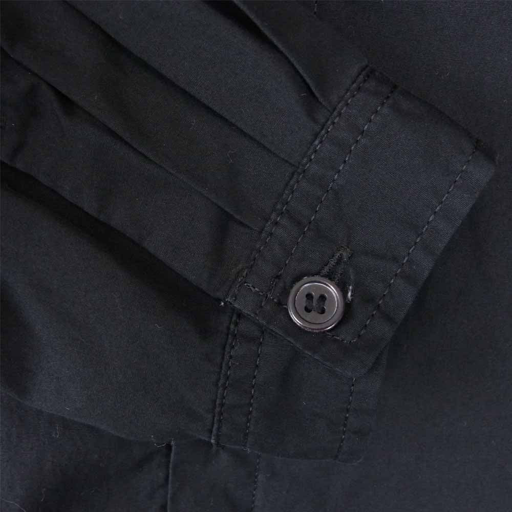 Yohji Yamamoto ヨウジヤマモト 19SS HH-B05-001 POUR HOMME プールオム 環縫い洗い 後ろロング丈 シャツ ブラック系 1【中古】