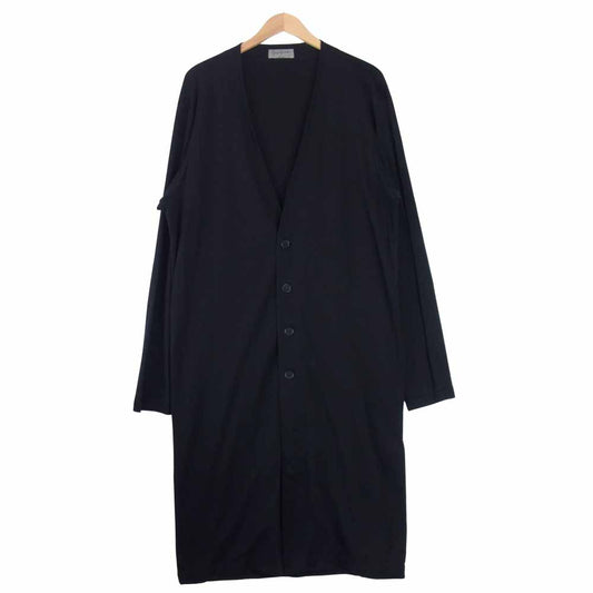 Yohji Yamamoto ヨウジヤマモト 20SS HN-T49-087 POUR HOMME プールオム ディオラマスムース カーディガンB ブラック系 3【中古】
