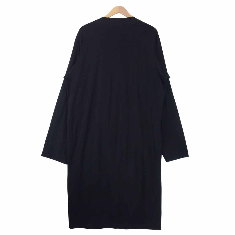 Yohji Yamamoto ヨウジヤマモト 20SS HN-T49-087 POUR HOMME プールオム ディオラマスムース カーディガンB ブラック系 3【中古】