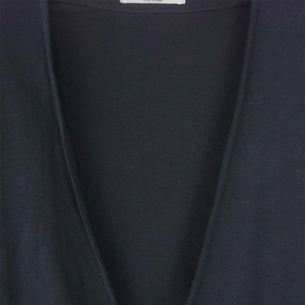 Yohji Yamamoto ヨウジヤマモト 20SS HN-T49-087 POUR HOMME プールオム ディオラマスムース カーディガンB ブラック系 3【中古】