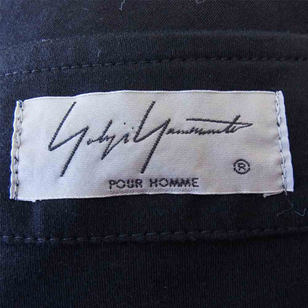 Yohji Yamamoto ヨウジヤマモト 20SS HN-T49-087 POUR HOMME プールオム ディオラマスムース カーディガンB ブラック系 3【中古】