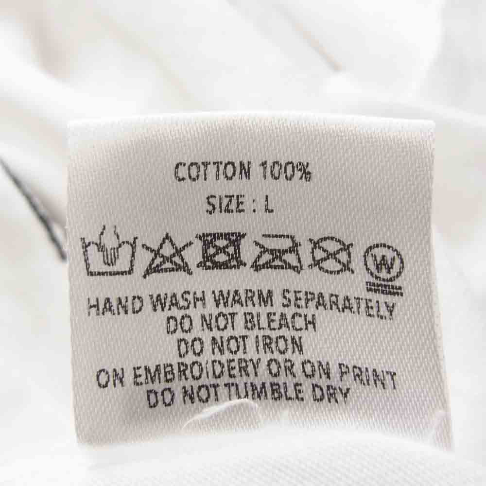 GOD SELECTION XXX ゴッドセレクション 胸ポケット 長袖 Tシャツ ホワイト系 L【中古】