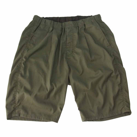 nonnative ノンネイティブ NN-P3571 MANAGER EASY SHORTS P/L/P POPLIN STRETCH イージー ショーツ カーキ系【中古】