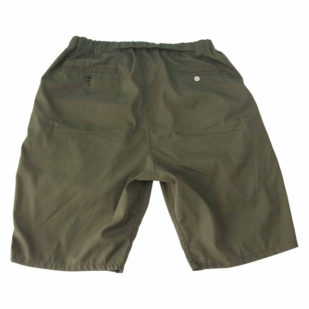 nonnative ノンネイティブ NN-P3571 MANAGER EASY SHORTS P/L/P POPLIN STRETCH イージー ショーツ カーキ系【中古】