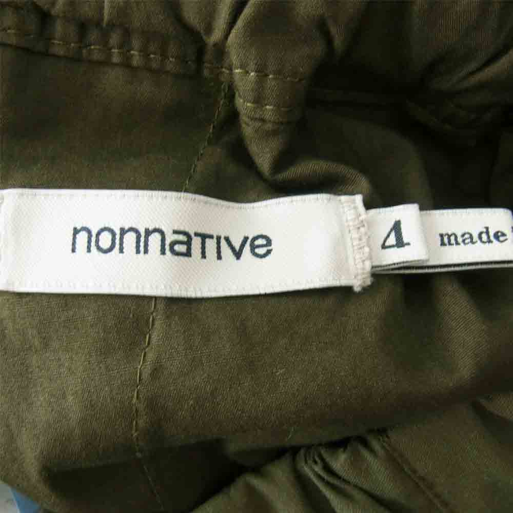 nonnative ノンネイティブ NN-P3571 MANAGER EASY SHORTS P/L/P POPLIN STRETCH イージー ショーツ カーキ系【中古】