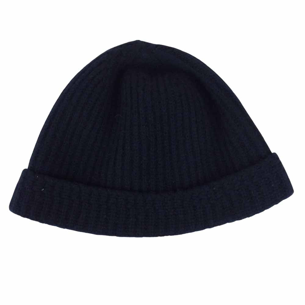 VISVIM ビズビム 14AW  0114203003016 KNIT BEANIE ニット ビーニー ネイビー系 F【中古】