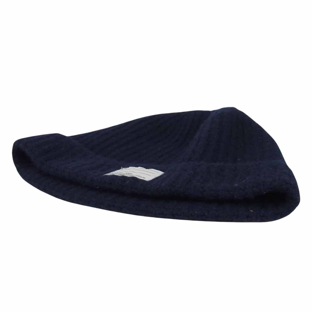 VISVIM ビズビム 14AW  0114203003016 KNIT BEANIE ニット ビーニー ネイビー系 F【中古】