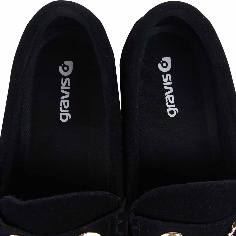 GRAVIS グラヴィス 21SS  25228 ODJICK オジェック ビット ローファー ブラック系 29㎝【美品】【中古】